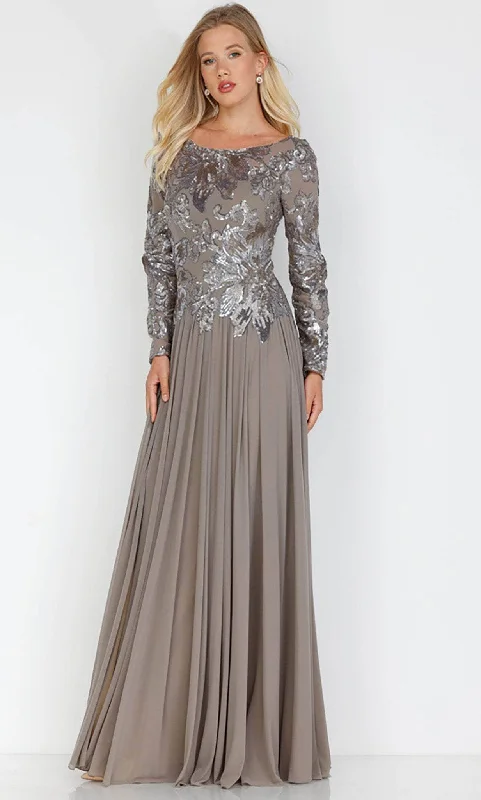 A - line cocktail wedding guest dresses in pastel colorsTerani Couture 231M0355 - Classic-Detailed Soft Evening Gown A - line cocktail wedding guest dresses in pastel colorsTerani Couture 231M0355 - Classic-Detailed Soft Evening Gown