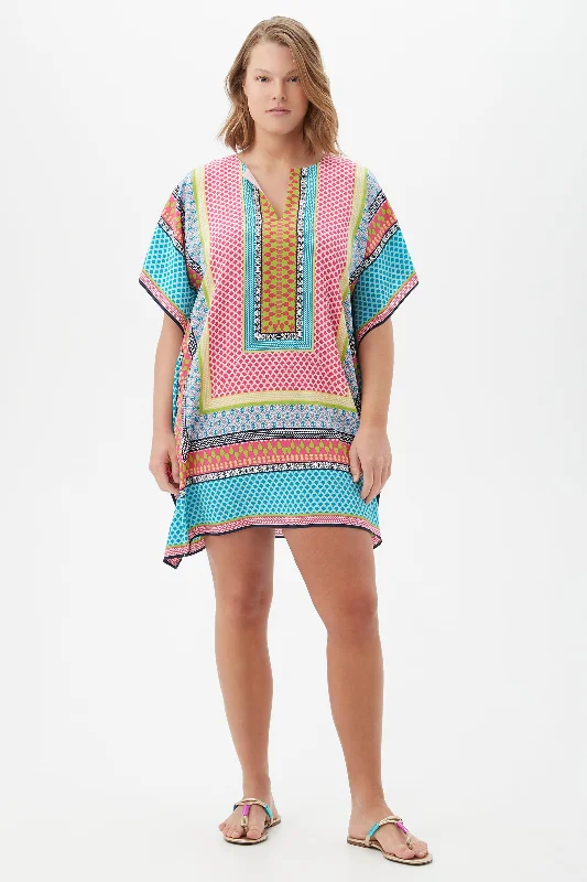 Mini dresses with button - down frontsOcotillo Geo Theodora Caftan Dress