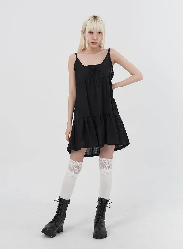 Printed mini dresses for a casual day outTiered Mini Dress IU312