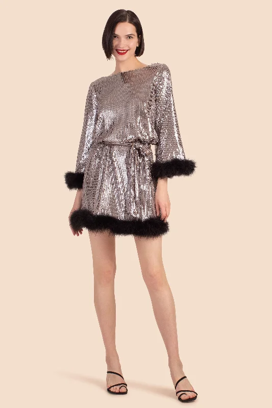 Mini dresses with mesh panels for a sexy and trendy lookUhura Dress