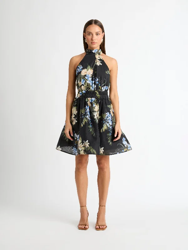 Mini dresses with tassel accents for a fun touchWOODLAND MINI DRESS