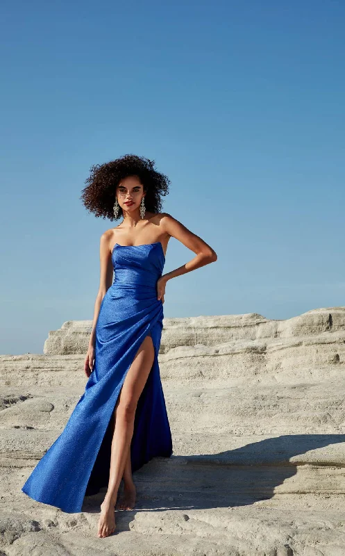 Prom dresses with lace - trimmed sleeves and empire - style waists for a flattering and vintage - inspired formal affairAerie Couture 247 Dress