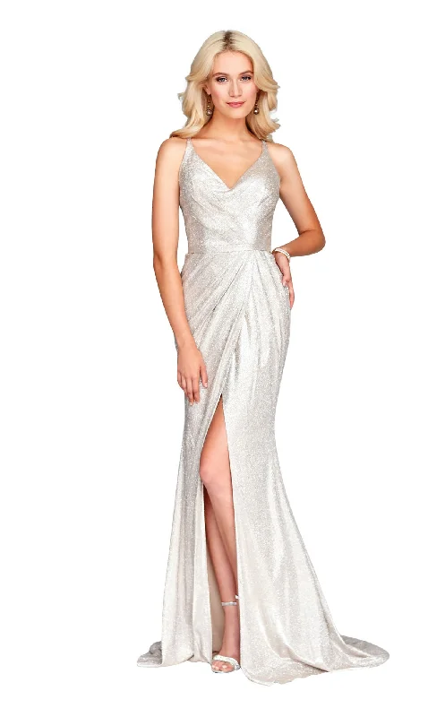 Prom dresses with side - slit skirts and beaded fringes for a glamorous appearanceClarisse 3766 Dress Prom dresses with side - slit skirts and beaded fringes for a glamorous appearanceClarisse 3766 Dress