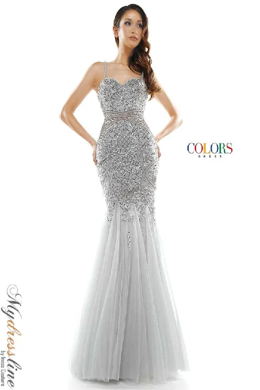 Prom dresses with lace - trimmed hems and off - the - shoulder necklines for a delicate lookColors 2230 Prom dresses with lace - trimmed hems and off - the - shoulder necklines for a delicate lookColors 2230