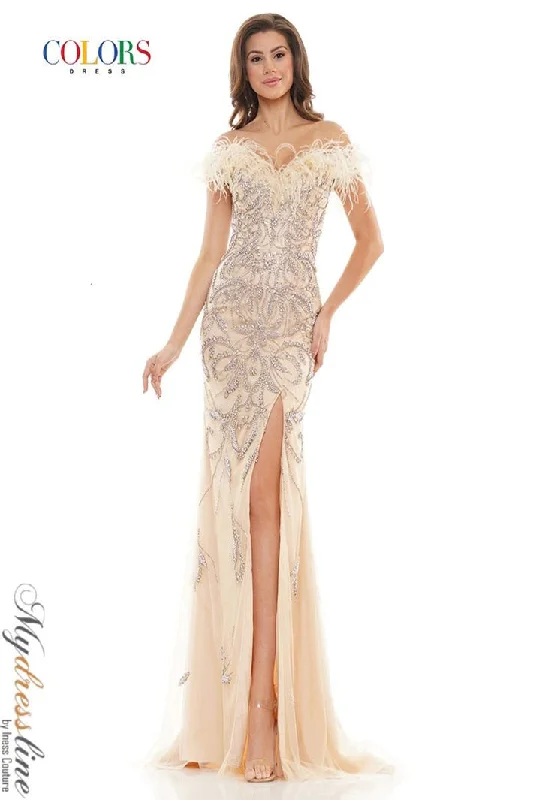 Formal dresses with tassel - adorned belts and tiered skirts for a stylish and festive formal eventColors 2720 Formal dresses with tassel - adorned belts and tiered skirts for a stylish and festive formal eventColors 2720