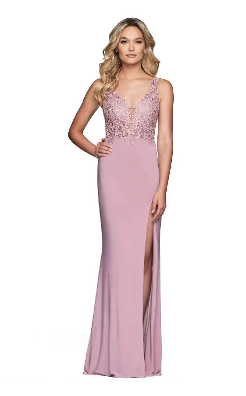 Formal dresses with abstract print panels and rhinestone embellishments for a unique formal eventFaviana 10204 Dress Formal dresses with abstract print panels and rhinestone embellishments for a unique formal eventFaviana 10204 Dress