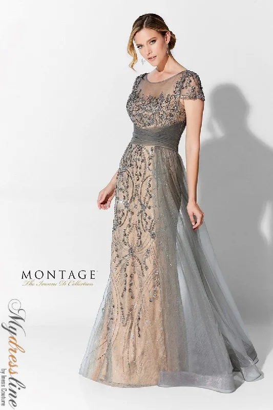 Sheath formal dresses with metallic thread detailing for a modern promIvonne D 122D62 Sheath formal dresses with metallic thread detailing for a modern promIvonne D 122D62