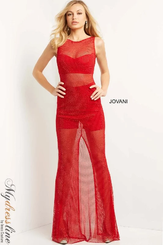 Formal dresses with empire waists and organza overlays for a feminine lookJovani 08551