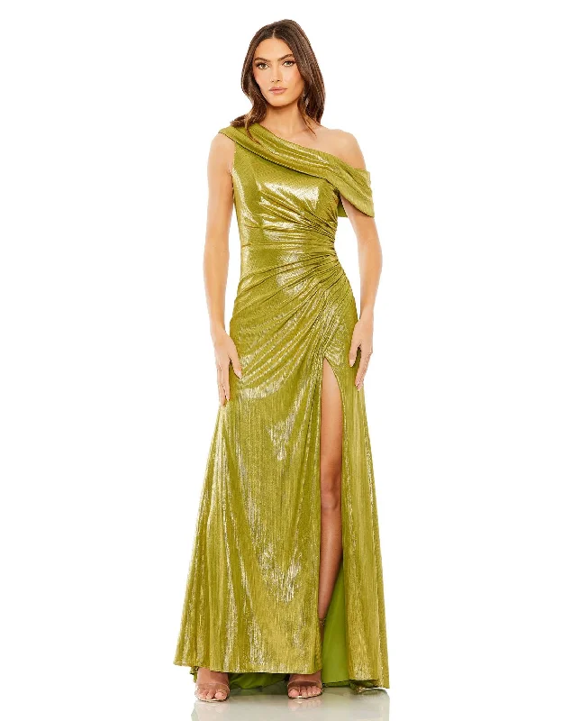 Animal print maxi dresses for a statement - making outfit Animal print maxi dresses for a statement - making outfit Mac Duggal 27152 Metallic Formal Evening Long Dress