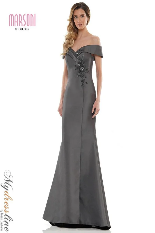 Prom dresses with lace - up side panels and ruffled bodices for a feminine and detailed lookMarsoni MV1140 Prom dresses with lace - up side panels and ruffled bodices for a feminine and detailed lookMarsoni MV1140