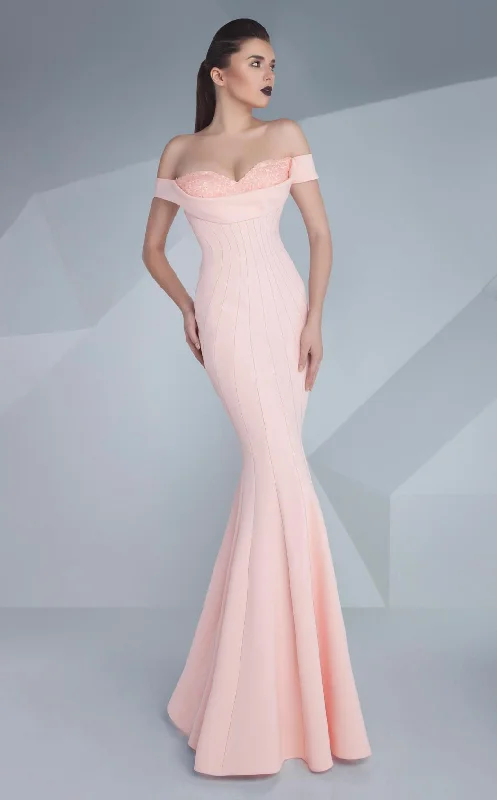 Prom dresses with cold - shoulder cutouts and satin bows for a trendy lookMNM Couture G0592 Prom dresses with cold - shoulder cutouts and satin bows for a trendy lookMNM Couture G0592