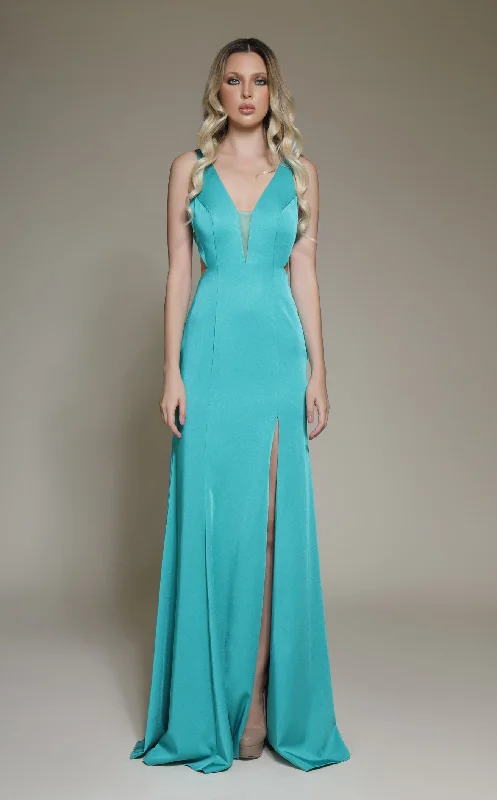 Formal dresses with tiered skirts and pearl embellishments for a luxurious feelModessa Couture M19014 Dress