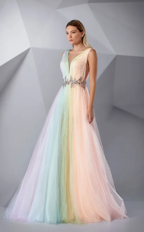 Formal dresses with cold - shoulder ruffled sleeves and floral prints for a romantic and trendy formal styleModessa Couture M20233 Dress Formal dresses with cold - shoulder ruffled sleeves and floral prints for a romantic and trendy formal styleModessa Couture M20233 Dress