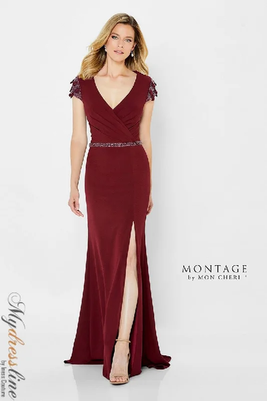 Prom dresses with metallic - colored fabrics and beaded embroidery for a glamorous promMon Cheri Montage 122902 Prom dresses with metallic - colored fabrics and beaded embroidery for a glamorous promMon Cheri Montage 122902