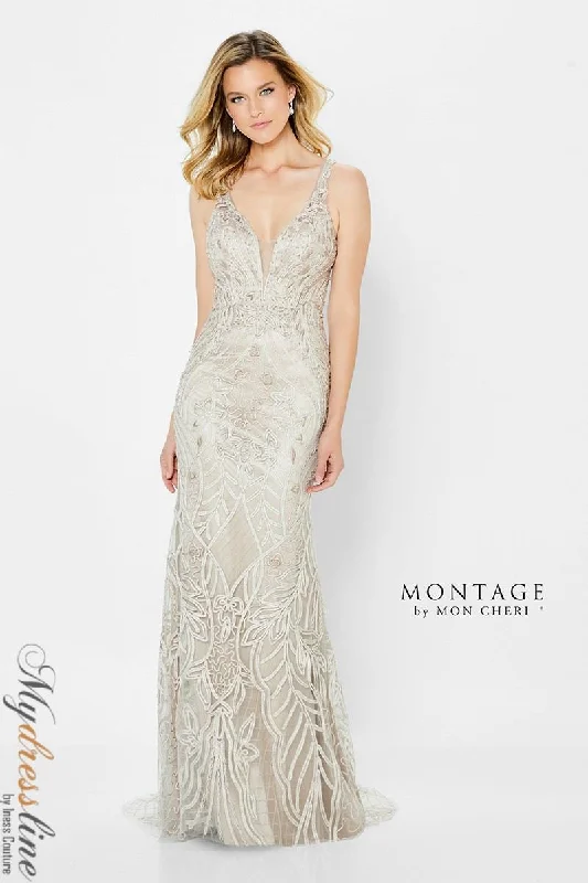 Formal dresses with side - slit pockets and beaded accents for a practical and stylish formal eventMon Cheri Montage 122904 Formal dresses with side - slit pockets and beaded accents for a practical and stylish formal eventMon Cheri Montage 122904