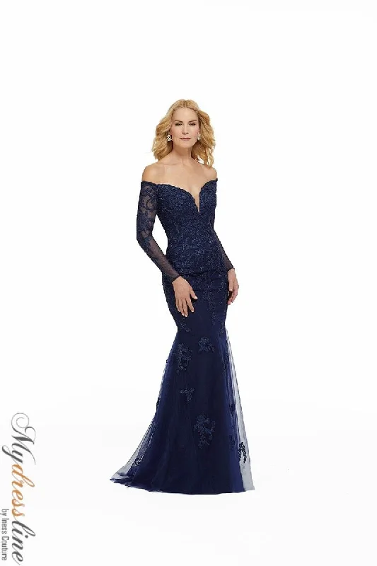 Formal dresses with embroidered panels and tulle overlays for a fairytale promMorilee 72015