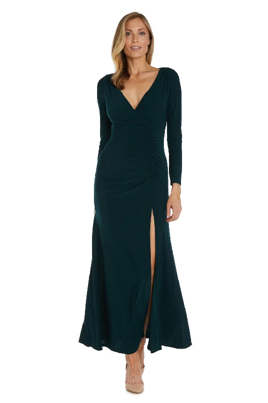 Maxi dresses with an asymmetric hem for a fashion - forward and eye - catching design Maxi dresses with an asymmetric hem for a fashion - forward and eye - catching design Nightway 22213 Long Sleeve Evening Formal Dress