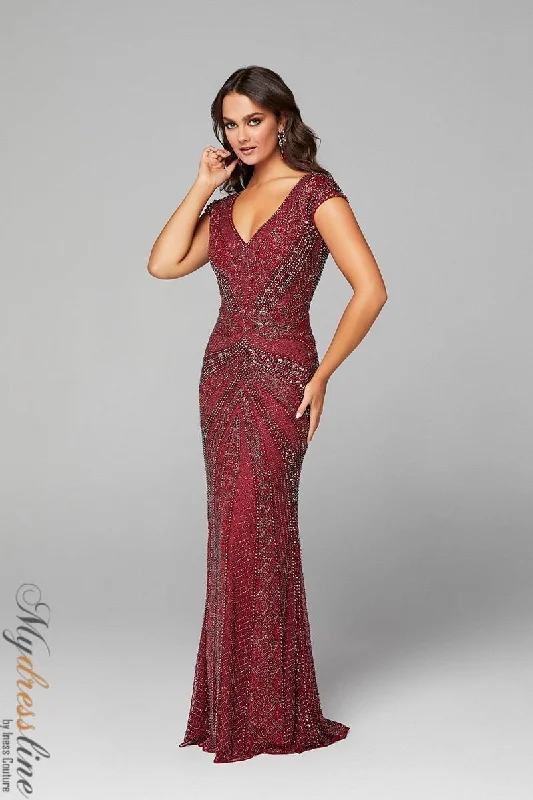 Formal dresses with geometric patterns and metallic accents for a modern formal affairPrimavera 3674