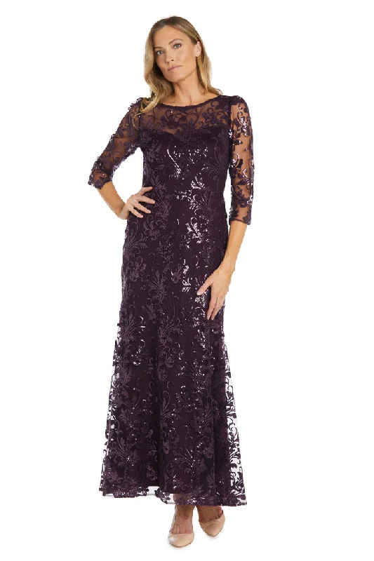 Linen maxi dresses for a breathable and lightweight summer option Linen maxi dresses for a breathable and lightweight summer option R&M Richards 1613 Long Sequin Formal Mother of the Bride Dress