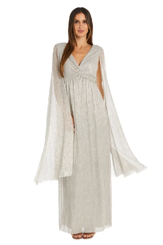 Floral print maxi dresses for summer garden parties Floral print maxi dresses for summer garden parties R&M Richards 1825 Mother of the Bride Long Metallic Formal Dress