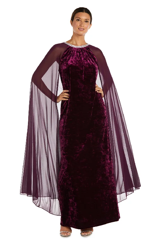 Animal print maxi dresses for a statement - making outfit Animal print maxi dresses for a statement - making outfit R&M Richards 2658 Long Formal Mother of the Bride Cape Dress