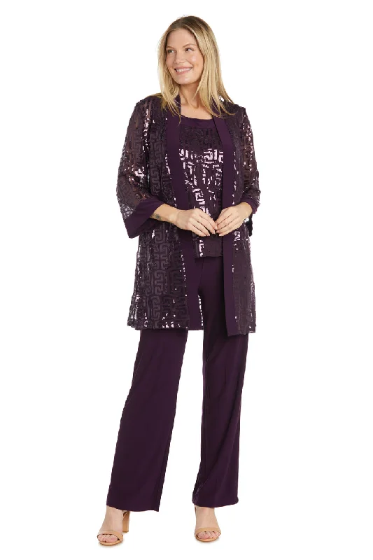 Maxi dresses with beaded embellishments for a fancy and luxurious event Maxi dresses with beaded embellishments for a fancy and luxurious event R&M Richards 9761 Long Formal Sequins Pant Set