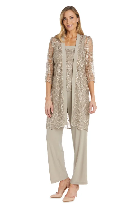Strapless maxi dresses for a beachside vacation Strapless maxi dresses for a beachside vacation R&M Richards 9862 Mother of the Bride Sequins Pant Set