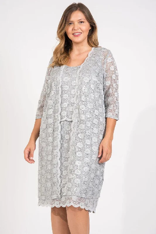 Mini cocktail dresses with a pleated bodice and a spaghetti - strap backR&M Richards 9530 Short Mother Of The Bride Dress Jacket
