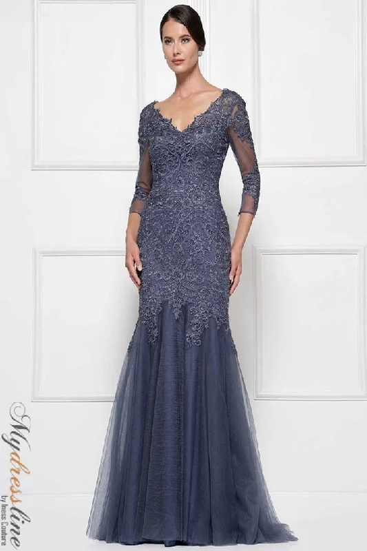 Sleeveless formal dresses with sequined straps and a - line skirts for a classic formal eventRina Di Montella RD2682 Sleeveless formal dresses with sequined straps and a - line skirts for a classic formal eventRina Di Montella RD2682