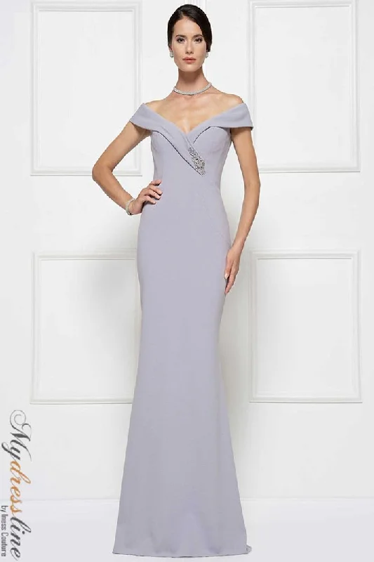 Prom dresses with one - shoulder designs and feather accents for a bold statementRina Di Montella RD2690 Prom dresses with one - shoulder designs and feather accents for a bold statementRina Di Montella RD2690