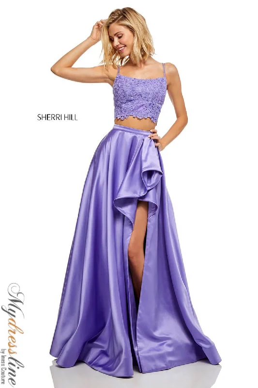 Sheath formal dresses with metallic thread detailing for a modern promSherri Hill 52623 Sheath formal dresses with metallic thread detailing for a modern promSherri Hill 52623