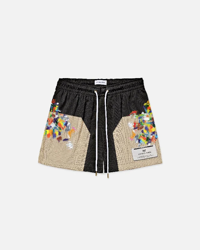 Bermuda Women Shorts for a Classic and Sophisticated LookARTIST DOUBLE KNEE - BLACK/TAN Bermuda Women Shorts for a Classic and Sophisticated LookARTIST DOUBLE KNEE - BLACK/TAN