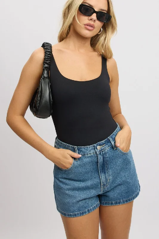 Cargo Women Shorts with Multiple Pockets for FunctionalityDenim Mini Relaxed Shorts High Rise Cargo Women Shorts with Multiple Pockets for FunctionalityDenim Mini Relaxed Shorts High Rise