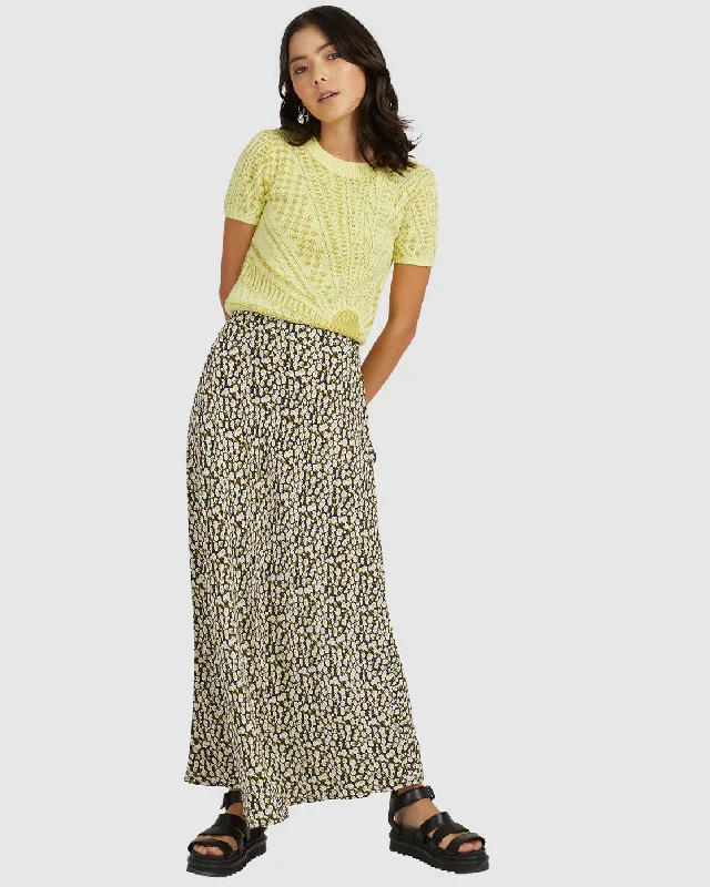Stretchable Women Shorts for Maximum MobilityJune Maxi Skirt - RVCA Black