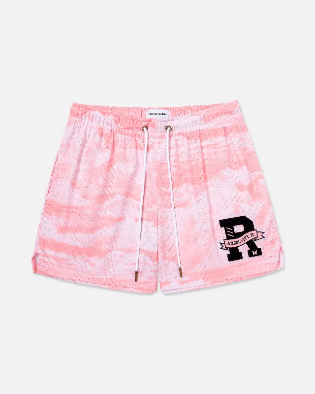 Ruffled Hem Women Shorts to Add a Feminine TouchRYOKO RAIN x ANGEL CITY FC - ROSE SKY