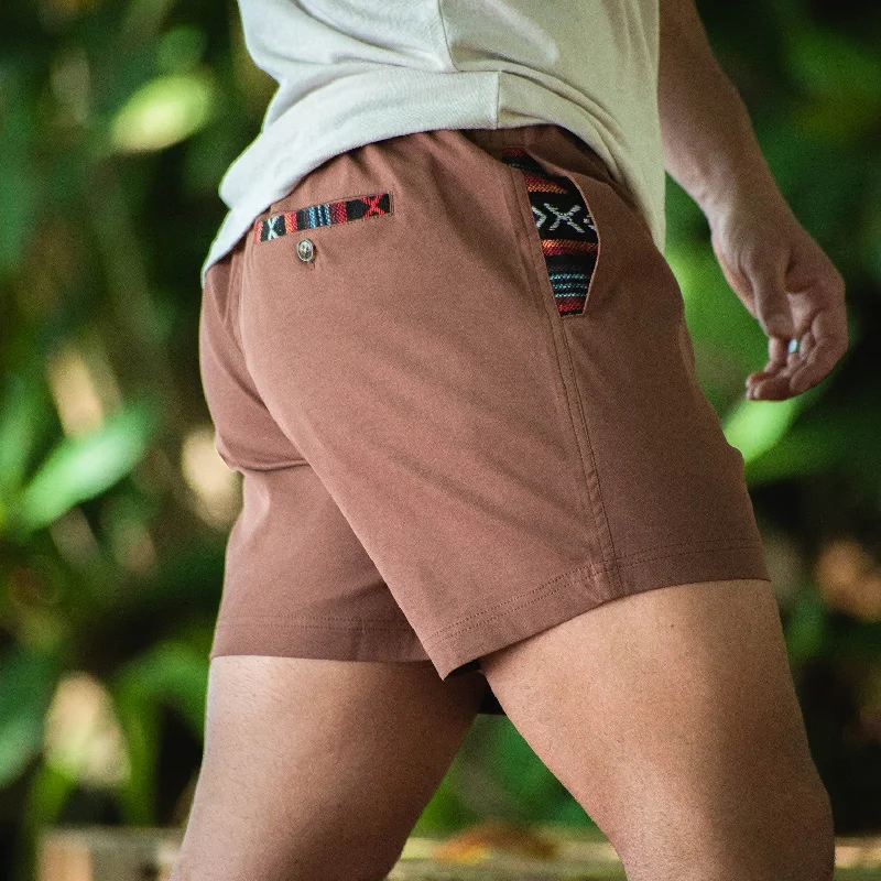 Leather Look Women Shorts for an Edgy and Chic StyleSapien 2.0 Short (Casual Stretch) - Clay 5" & 7" Leather Look Women Shorts for an Edgy and Chic StyleSapien 2.0 Short (Casual Stretch) - Clay 5" & 7"