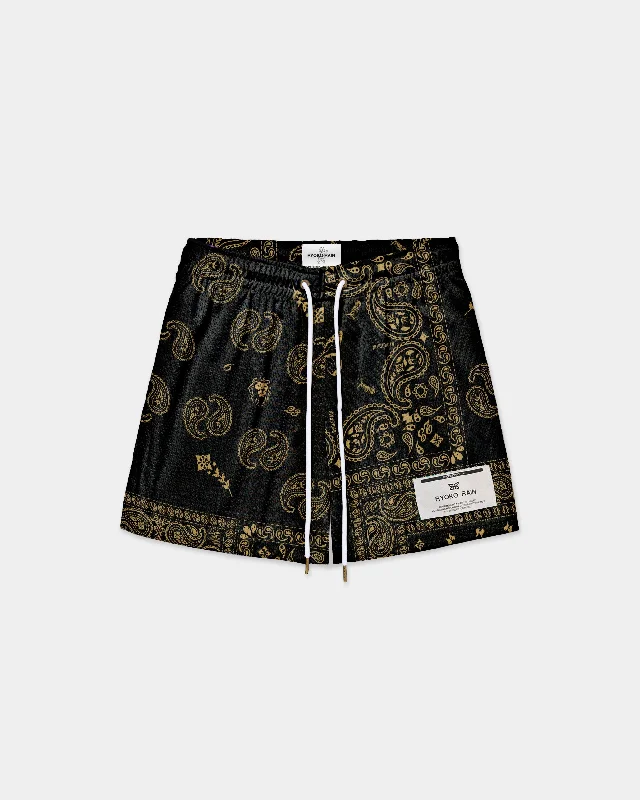 Ruffled Hem Women Shorts to Add a Feminine TouchTHE KING PAISLEY