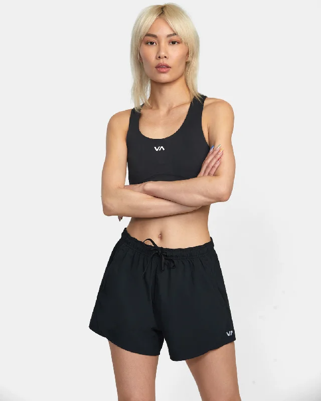 High - Waisted Women Shorts for a Retro and Flattering LookVA Essential Yogger 12" Sport Shorts - Black High - Waisted Women Shorts for a Retro and Flattering LookVA Essential Yogger 12" Sport Shorts - Black