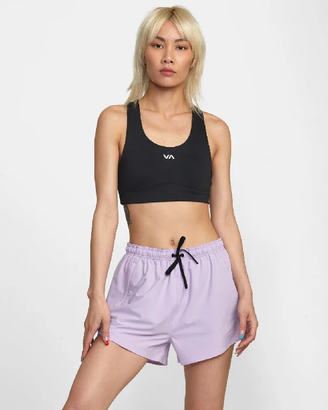 Ruffled Hem Women Shorts to Add a Feminine TouchVA Essential Yogger 12" Sport Shorts - Lavender Ruffled Hem Women Shorts to Add a Feminine TouchVA Essential Yogger 12" Sport Shorts - Lavender