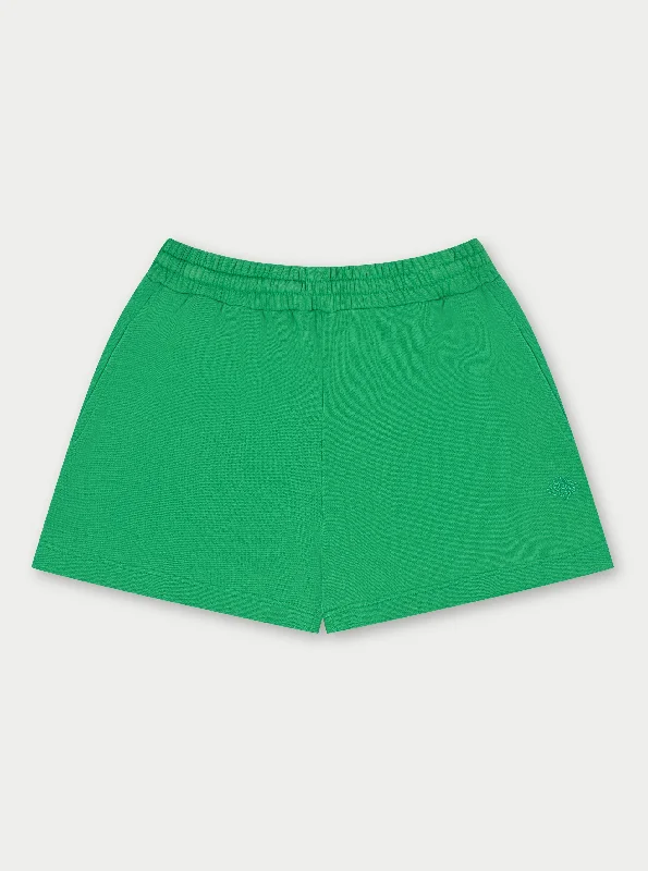 Cargo Women Shorts with Multiple Pockets for FunctionalityEMBLEM SHORTS - WASHED GREEN Cargo Women Shorts with Multiple Pockets for FunctionalityEMBLEM SHORTS - WASHED GREEN