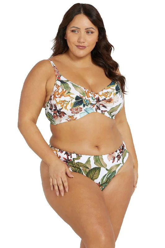 Neon - colored bikini to stand out on the beachWhite Into The Saltu Delacroix Basic Swim Pant - Final Sale Neon - colored bikini to stand out on the beachWhite Into The Saltu Delacroix Basic Swim Pant - Final Sale
