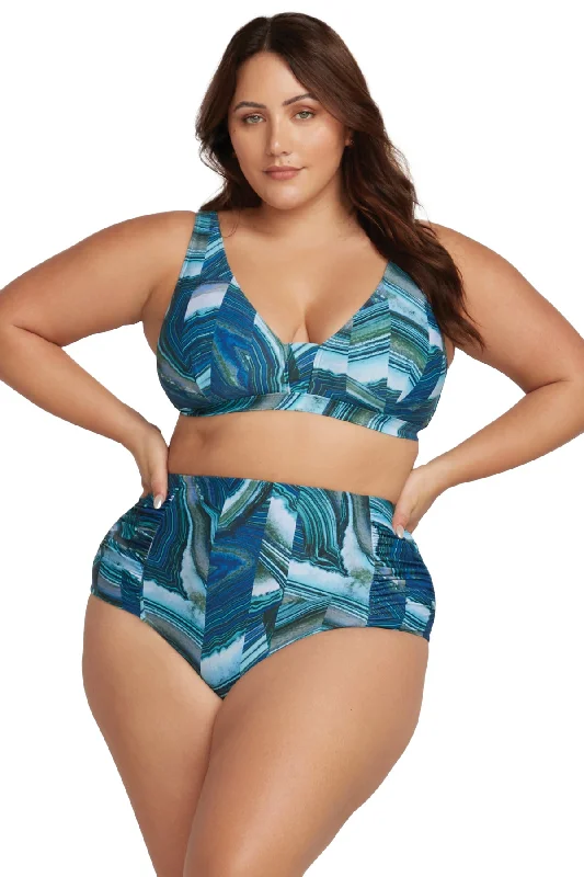 String bikini for a minimalistic and sexy beach styleChalcedony Botticelli High Waist Swim Pant - Final Sale String bikini for a minimalistic and sexy beach styleChalcedony Botticelli High Waist Swim Pant - Final Sale