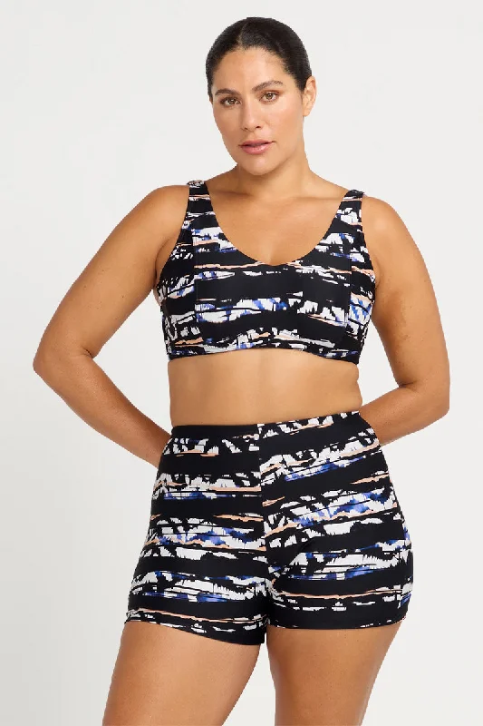 Monokini - style bikini with a unique one - piece - meets - bikini designProvenance Raphael Short