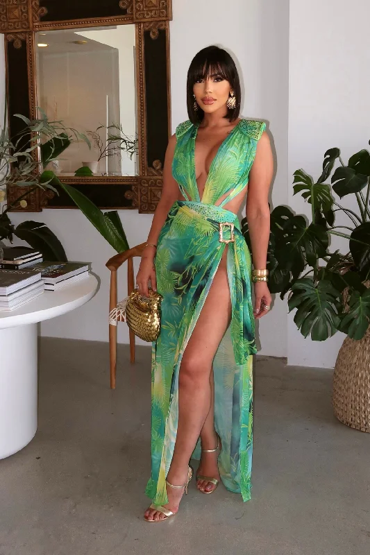 High - Neck Bodysuits for a Modest and Sophisticated LookAva Babe Bodysuit Skirt Set