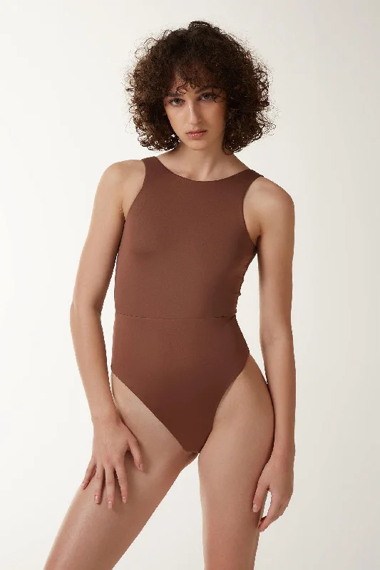Compression Bodysuits for Post - Workout RecoveryBEA Body - Mocha