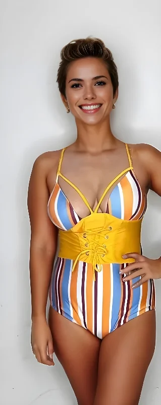 Plus size swimwear with underwire supportBlanco Plus Size Swimsuit