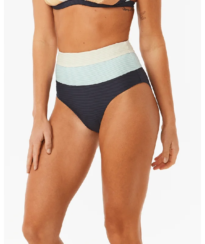 Sports bikini for high - intensity water activities like surfingBlock Party Splice Full Pant Bikini Bottom