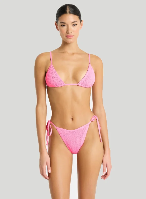 Convertible bikini that can be worn in multiple styles for versatilityBond Eye: Anisha Bikini Brief Hot Pink Convertible bikini that can be worn in multiple styles for versatilityBond Eye: Anisha Bikini Brief Hot Pink