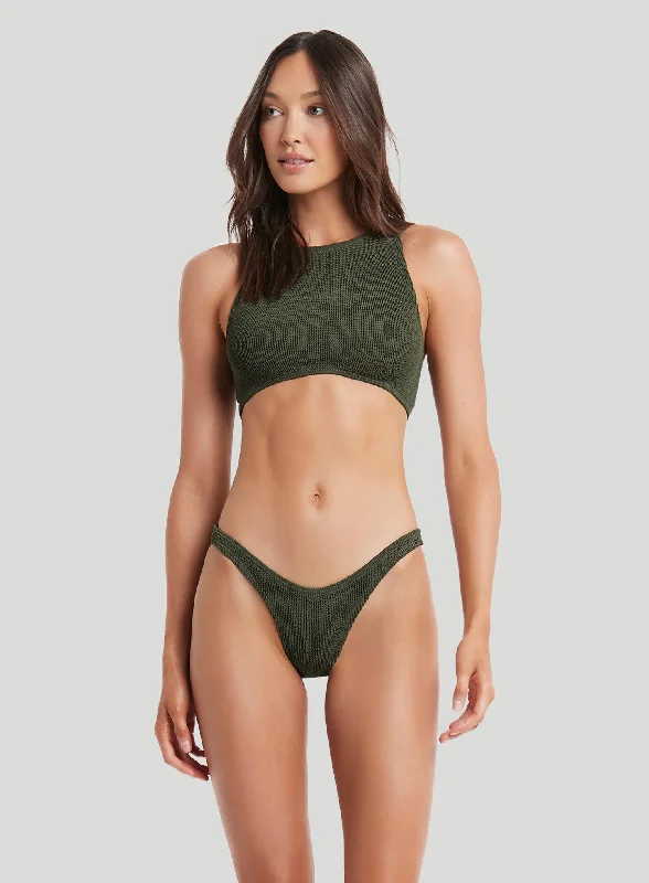 Maternity bikini for expecting mothers to enjoy the beach comfortablyBond Eye: Scene Bikini Brief Khaki Eco Maternity bikini for expecting mothers to enjoy the beach comfortablyBond Eye: Scene Bikini Brief Khaki Eco