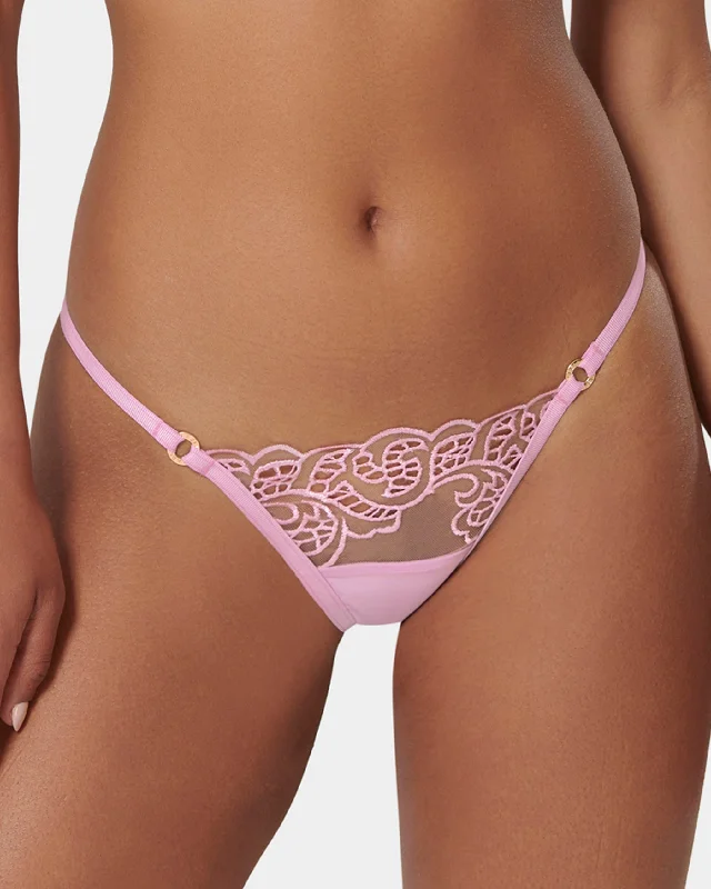 Sheer Bodysuits for a Seductive and Alluring OutfitCecily Panty Pirouette Pink